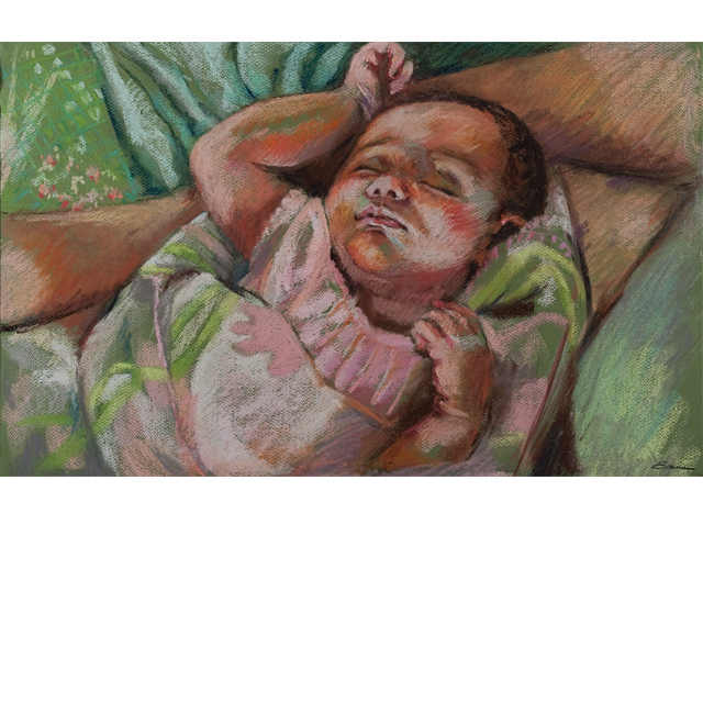 pastel portrait