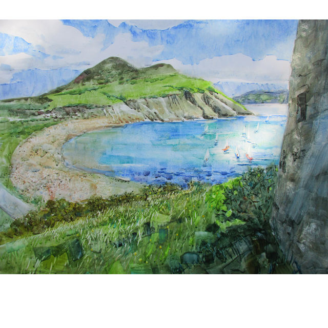 ireland watercolor